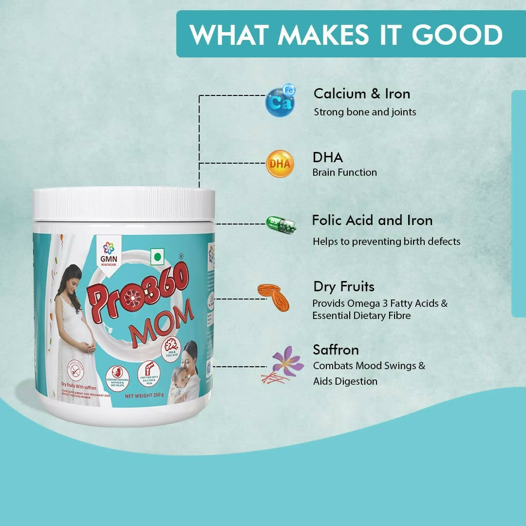 Pro360 MOM Maternal Nutrition Protein Powder For Pregnant Women 