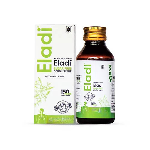 Kandamkulathy Eladi Sugar Free Cough Syrup 