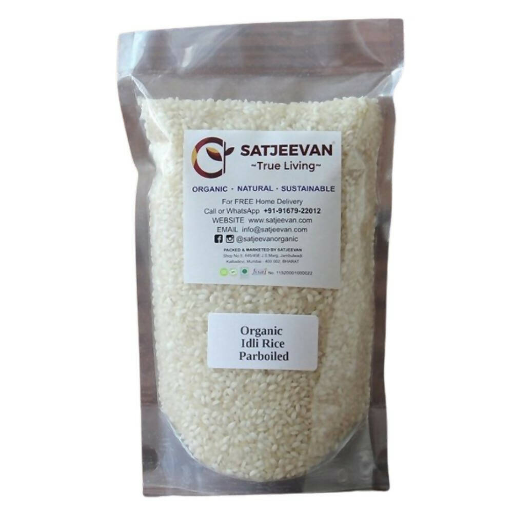 Satjeevan Organic Idli Rice Parboiled 