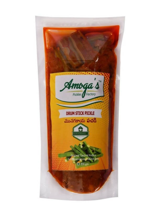 Amoga's Pickles Factory Drumstick Pickle Andhra Style - Grab2buy