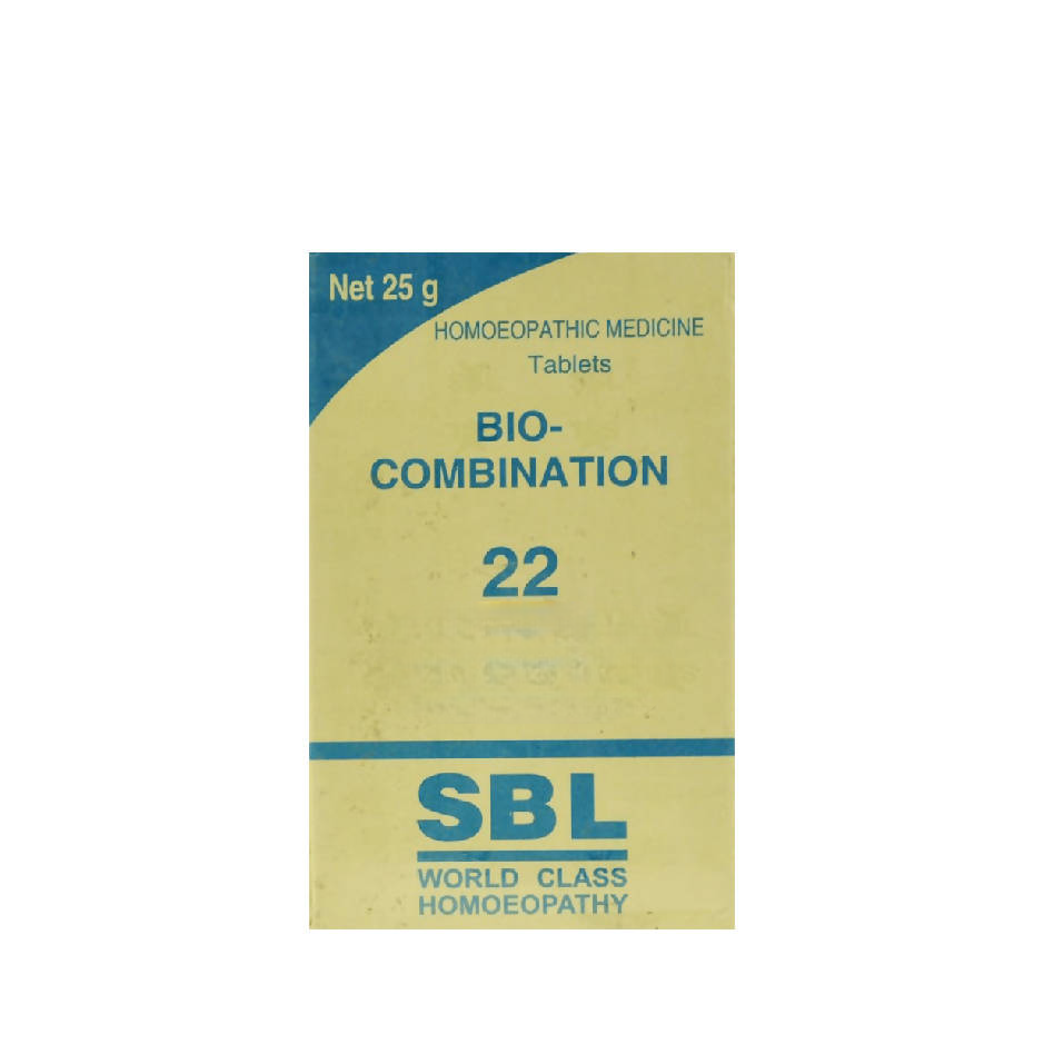 SBL Homeopathy Bio-Combination 22 Tablets 