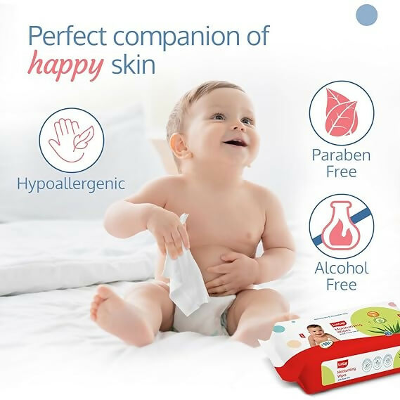 LuvLap Baby Wipes - Alovera Old