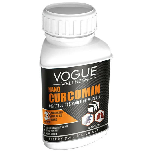 Vogue Wellness Nano Curcumin Tablets 