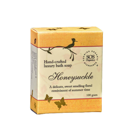 SOS Organics Honeysuckle Luxury Bath Soap - Grab2buy