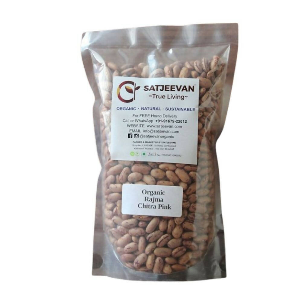 Satjeevan Organic Rajma Chitra Pink 