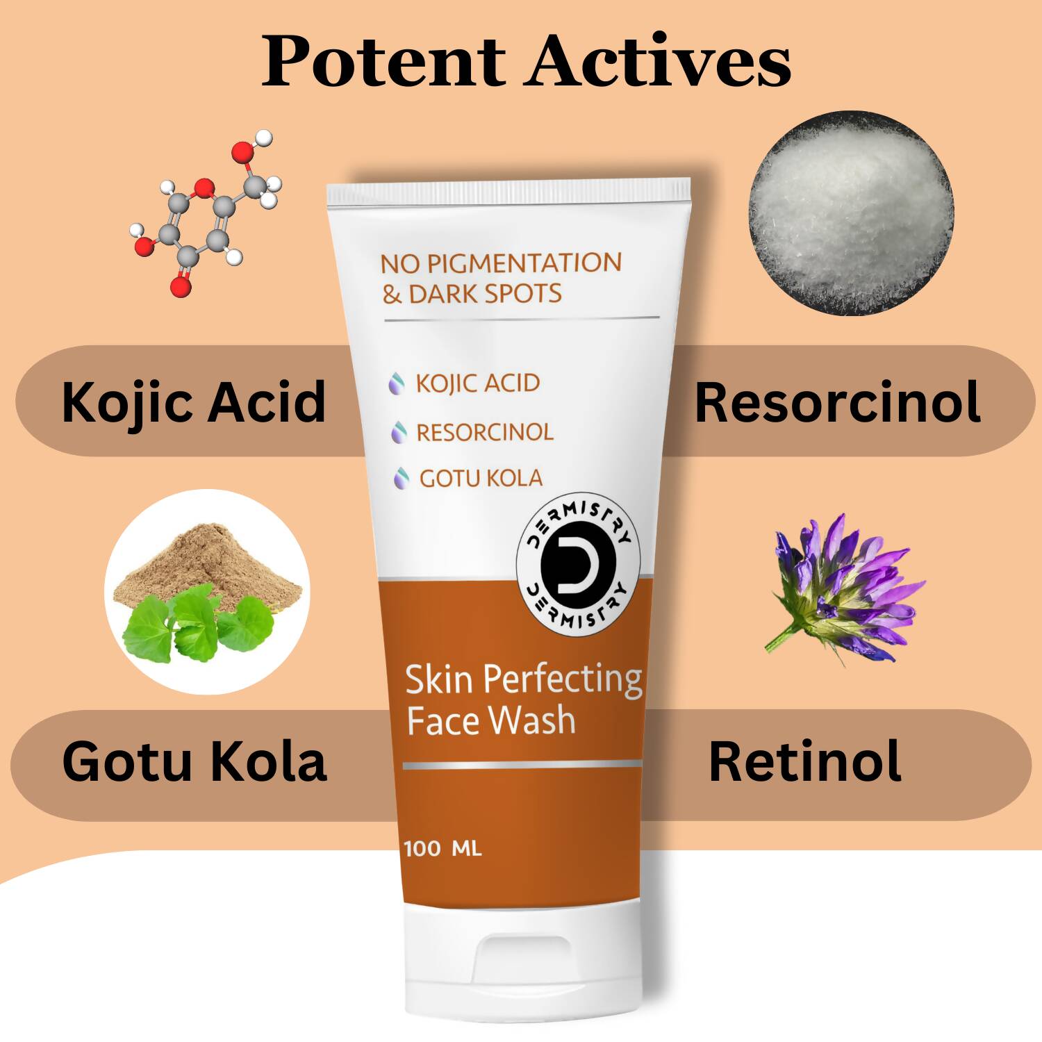 Dermistry Skin Perfecting Face Cream & Skin Perfecting Face Wash 