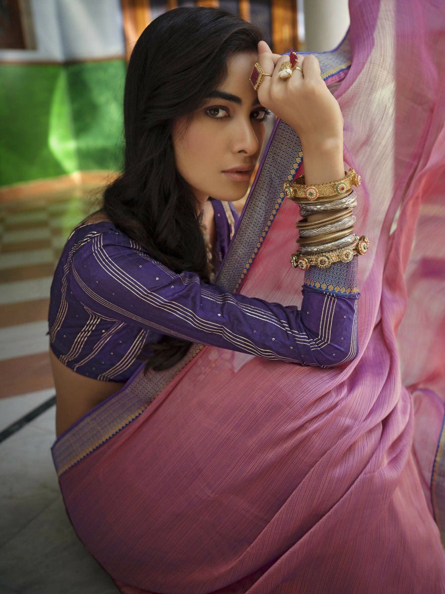 Aastha Fashion Women's Magenta Art Silk Woven Saree with Blouse - Grab2buy