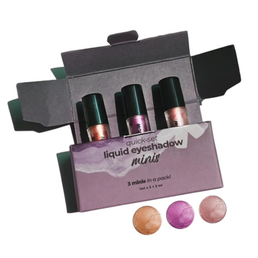 Ruby's Organics Eyeshadow Minis Pack - Earth Metals