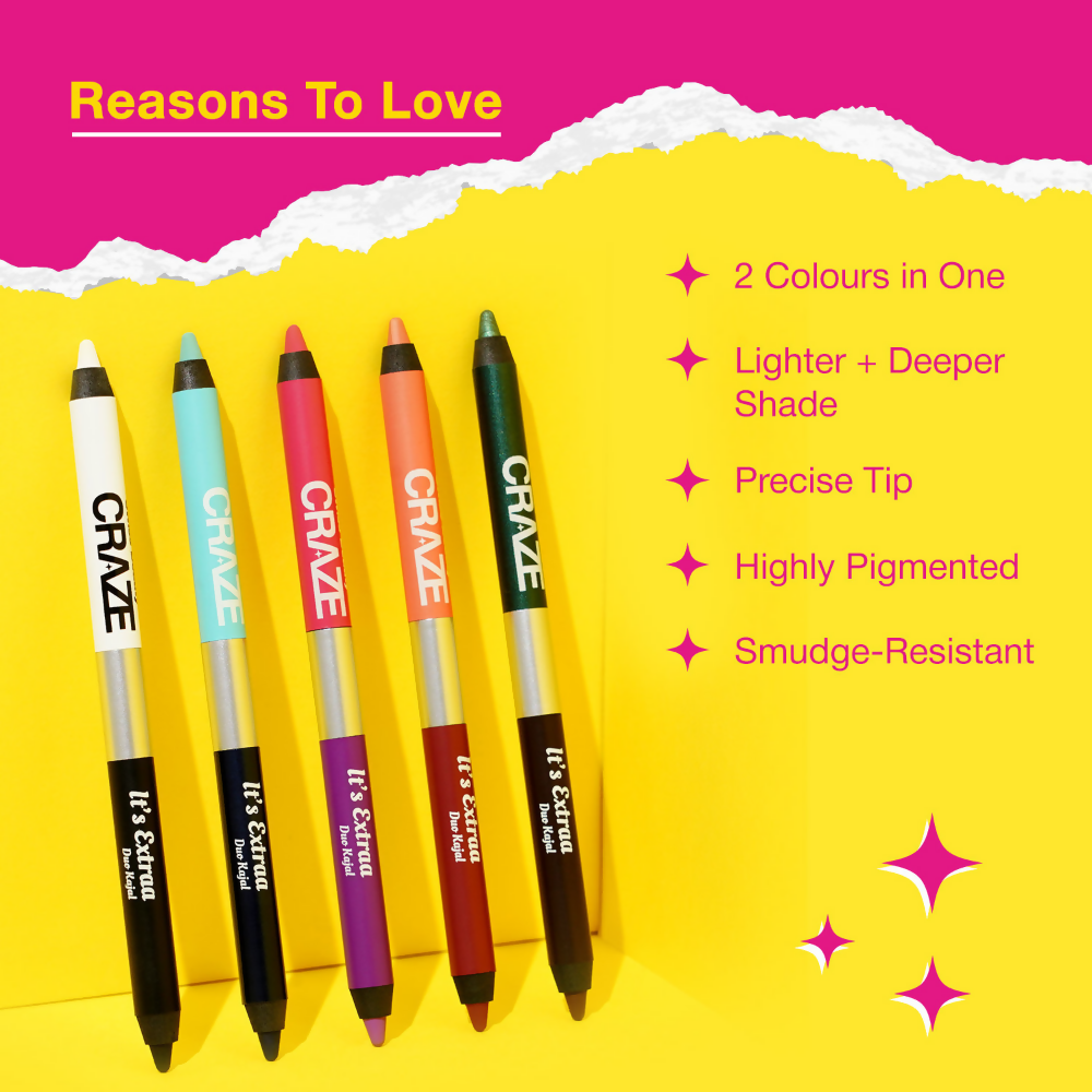 Swiss Beauty Craze It'S Extraa Duo Kajal - 1 - Pretty Little Liars 