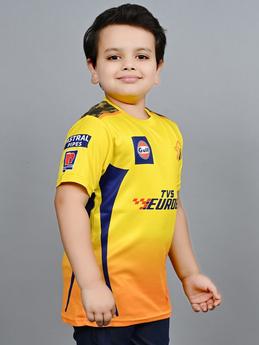 Baesd Boys Round Neck IPL Cricket Jersey T20 T-shirt 