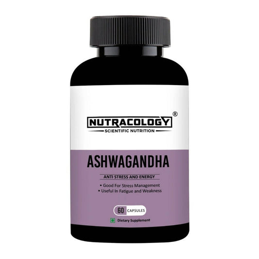Nutracology Ashwagandha Tablets For Stamina Energy and Strength 