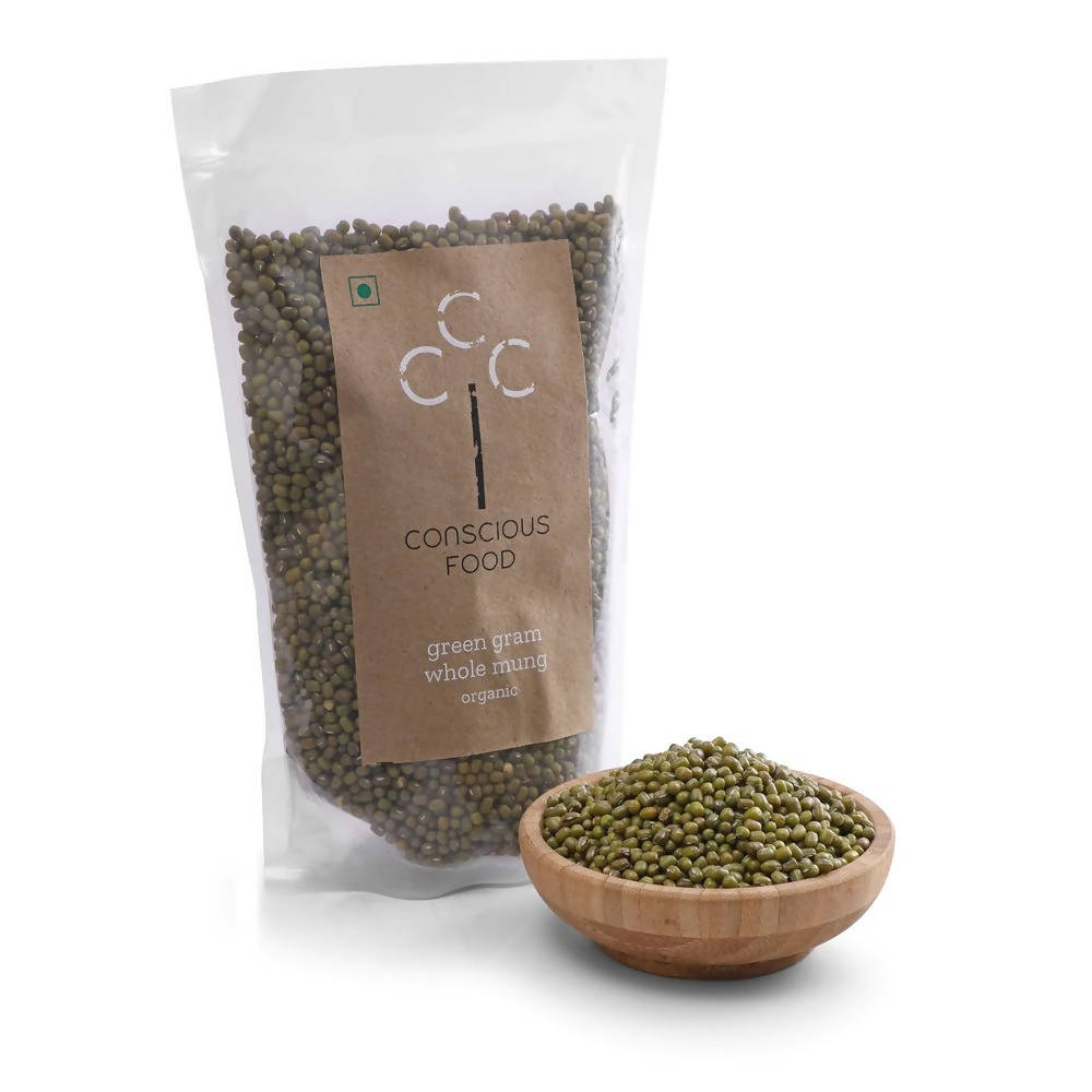 Conscious Food Green Gram (Whole Mung) 