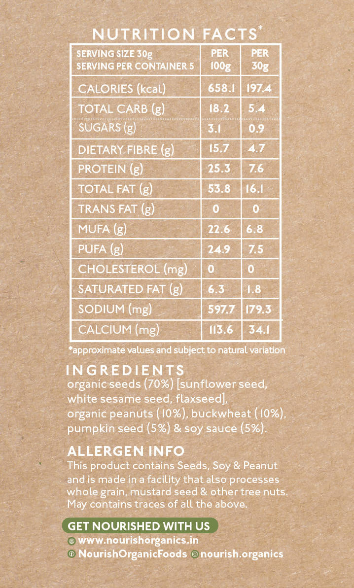 Nourish Organics Omega Seed Mix - Grab2buy