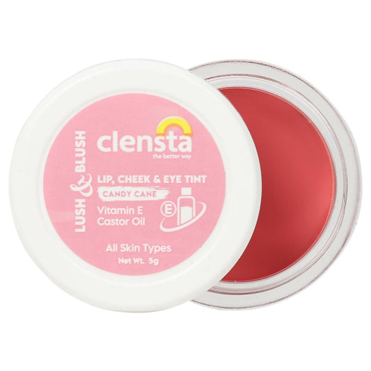 Clensta Lip Cheek Tint - Candy Cane - Grab2buy