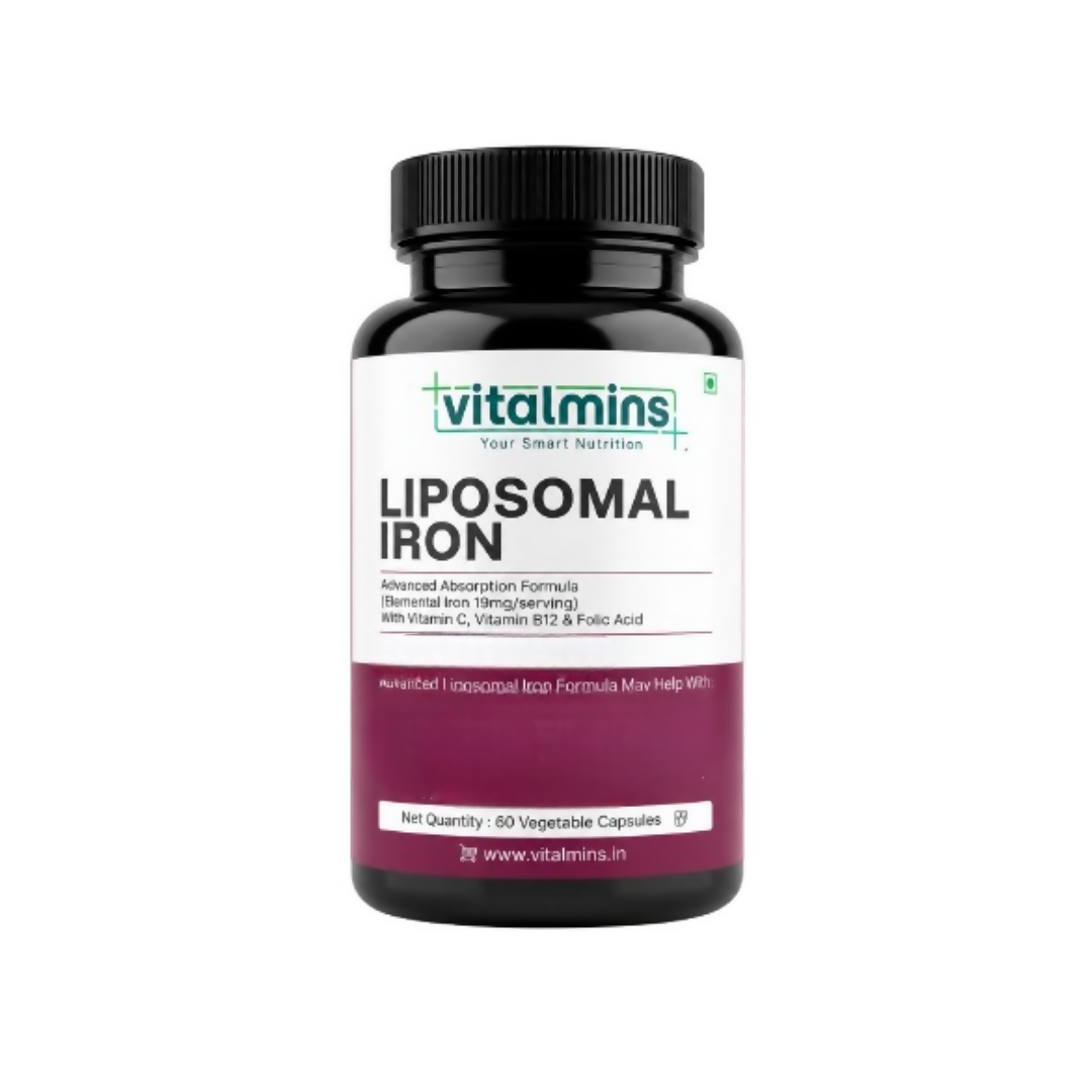 Vitalmins Liposomal Iron Capsules  Grab2Buy Vitalmins Grab2Buy