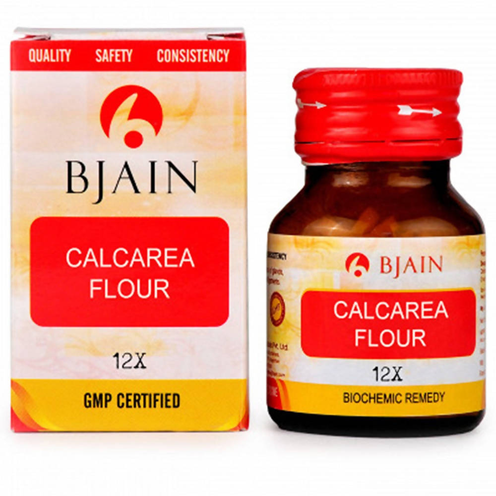 Bjain Homeopathy Calcarea Fluorica (Flour) Biochemic Tablet 