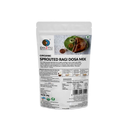 Dhatu Organics & Naturals Sprouted Ragi Dosa Mix 