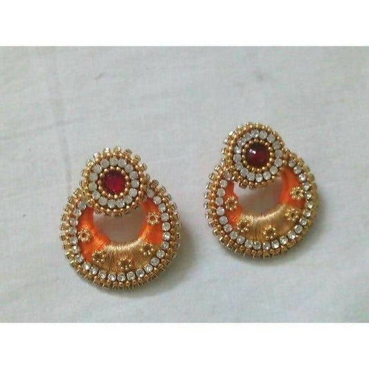 Multicolor Earrings with Stones - Grab2buy