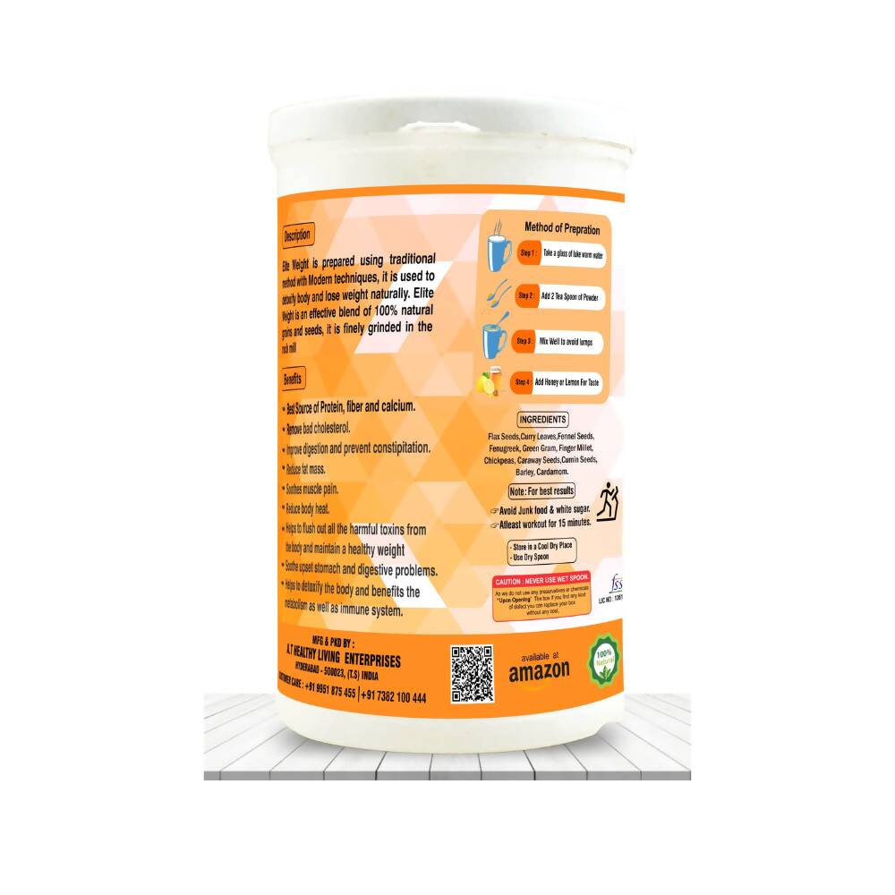 Healthy Living Elite Weight Natural Detox and Weight Management Supplement 