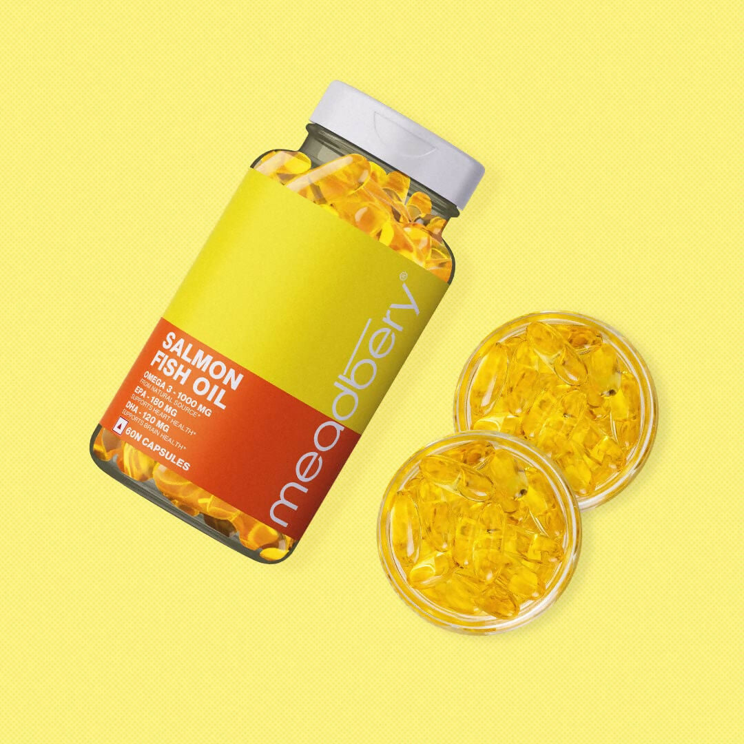 Meadbery Salmon Fish Oil Capsules - Grab2buy