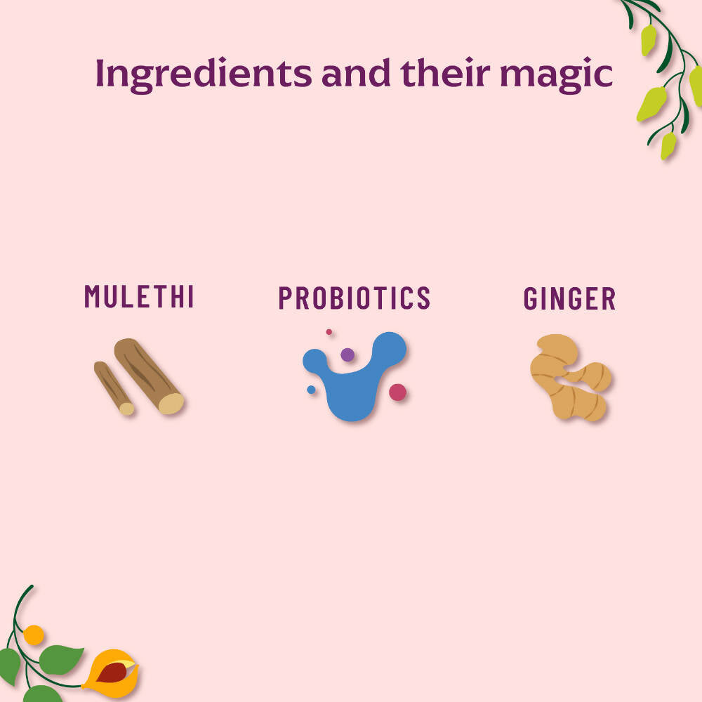 Panchamrit Gut Health Effervescent Tablets-Zest Lemon Flavor - Grab2buy