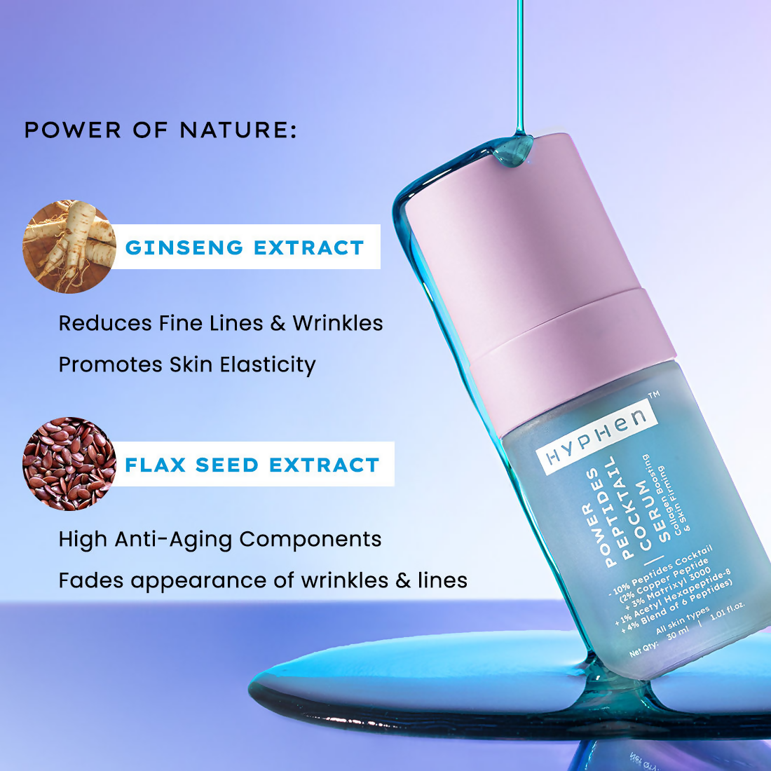 Hyphen 10% Power Peptide Cocktail Serum 