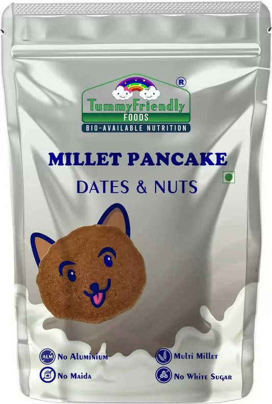 TummyFriendly Foods Aluminium-Free Millet Pancake Mix with Dates and Nuts  Grab2Buy TummyFriendly Foods Grab2Buy