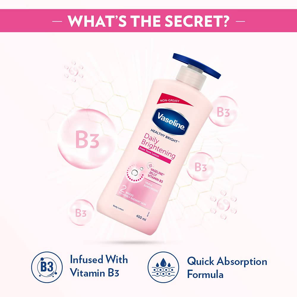 Vaseline Healthy Bright Daily Brightening Body Lotion 400ml