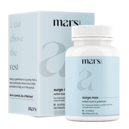 Mars By GHC Surge Max with Sj & Ashwagandha Capsules 