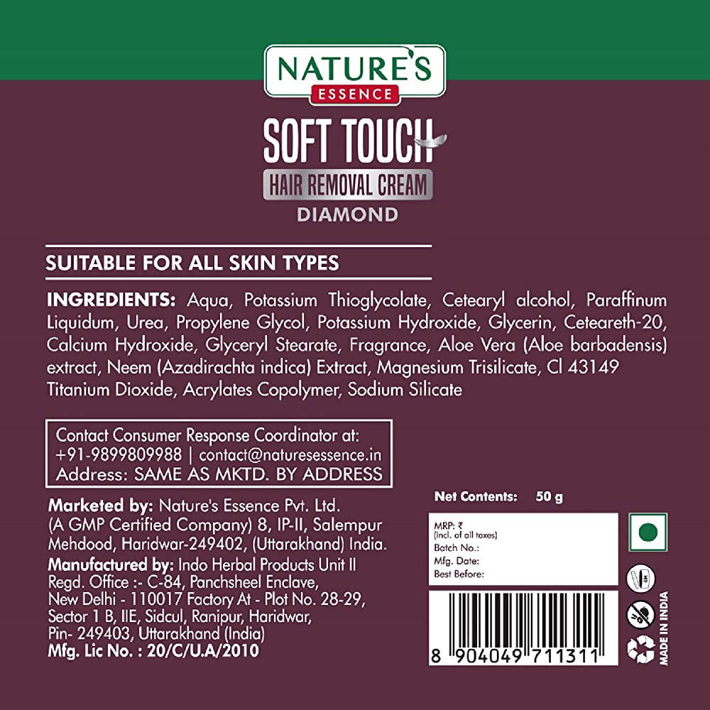 Nature's Essence Soft Touch Diamond Hair Removal Cream 
