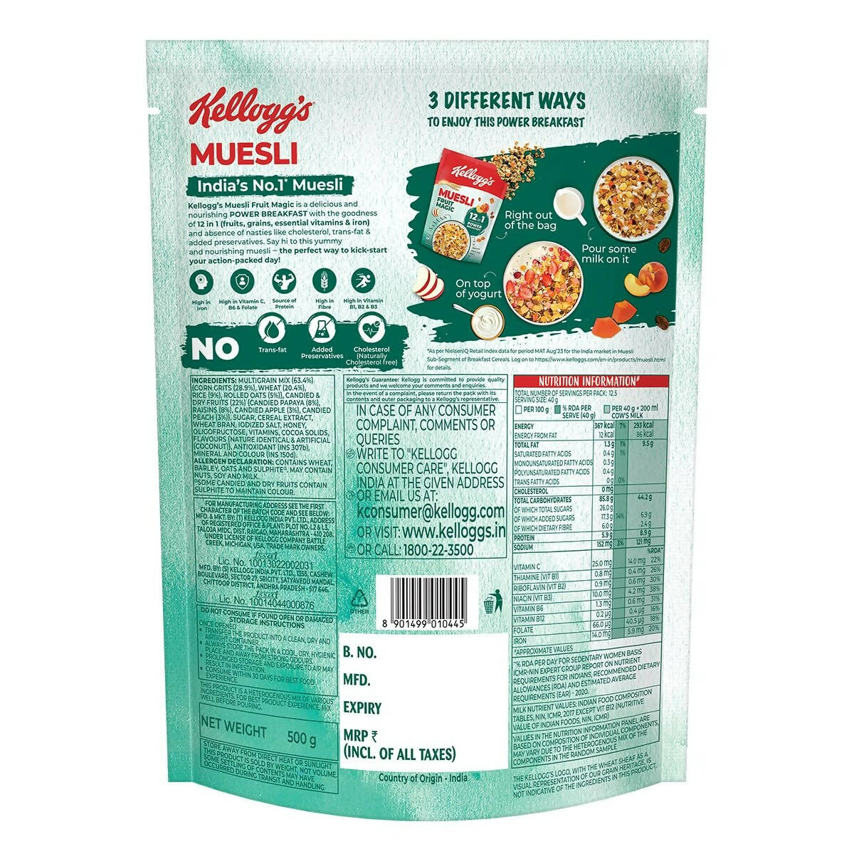 Kellogg's Muesli Fruit Magic 