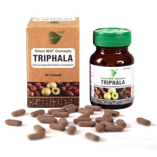 Apex Ayurveda Green Milk Concepts Triphala Tablets 