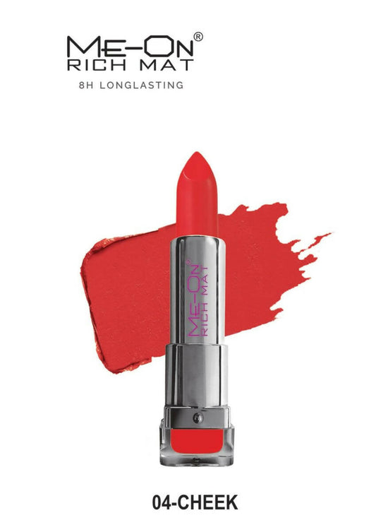 Me-On Professional Rich Mat Lipstick Shade 4 - Grab2buy