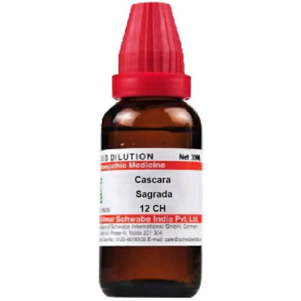 Dr. Willmar Schwabe India Cascara Sagrada Dilution 