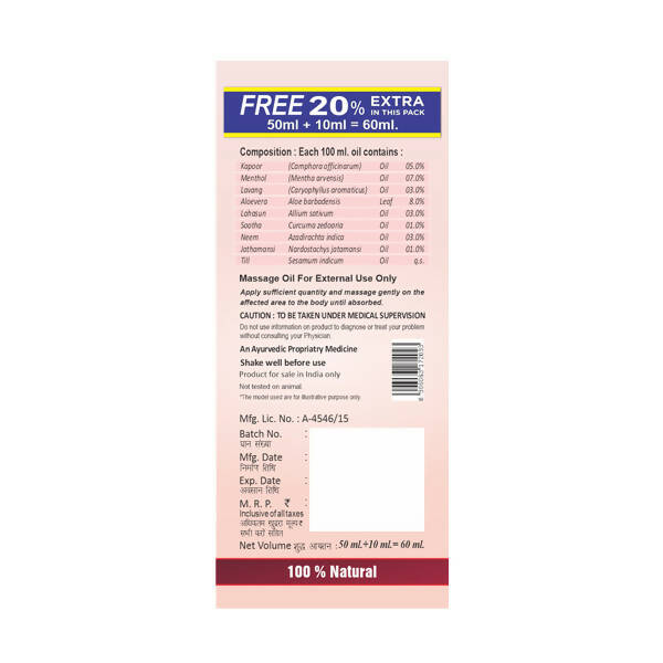 Herbal Canada Aloevera Pain Oil - Grab2buy