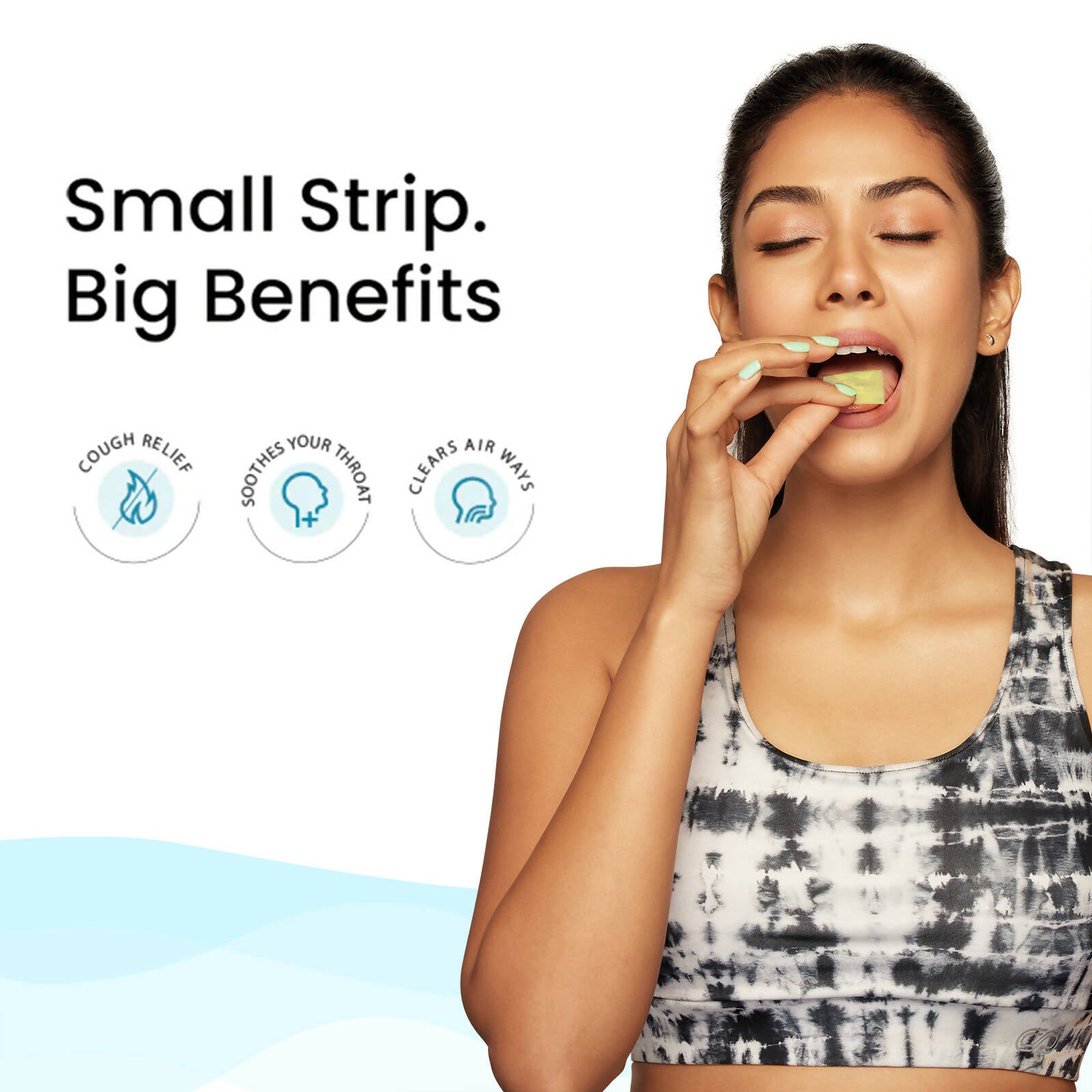 Wellbeing Nutrition Melts instant Throat Relief Oral Strips-Soothing Ginger Lemon Honey Flavor - Grab2buy