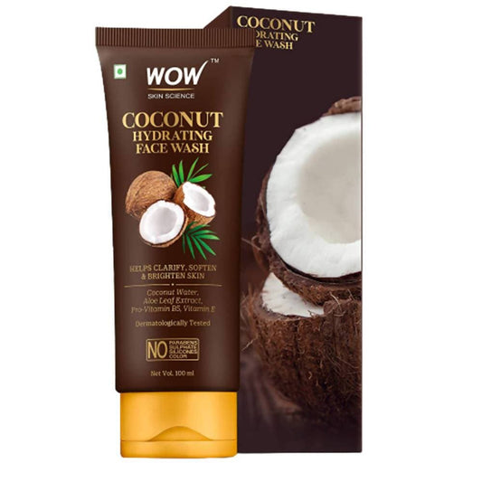Wow Skin Science Coconut Hydrating Face Wash  Grab2Buy Wow Skin Science Grab2Buy