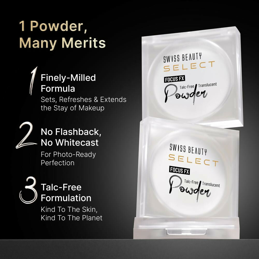 Swiss Beauty Select Focus Fx Translucent Powder 