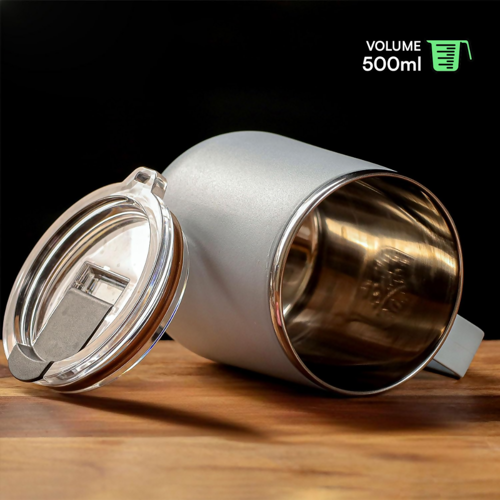 Udyan Tea Stainless Steel Insulated Mug - Frost Blue  Grab2Buy Udyan Tea Grab2Buy