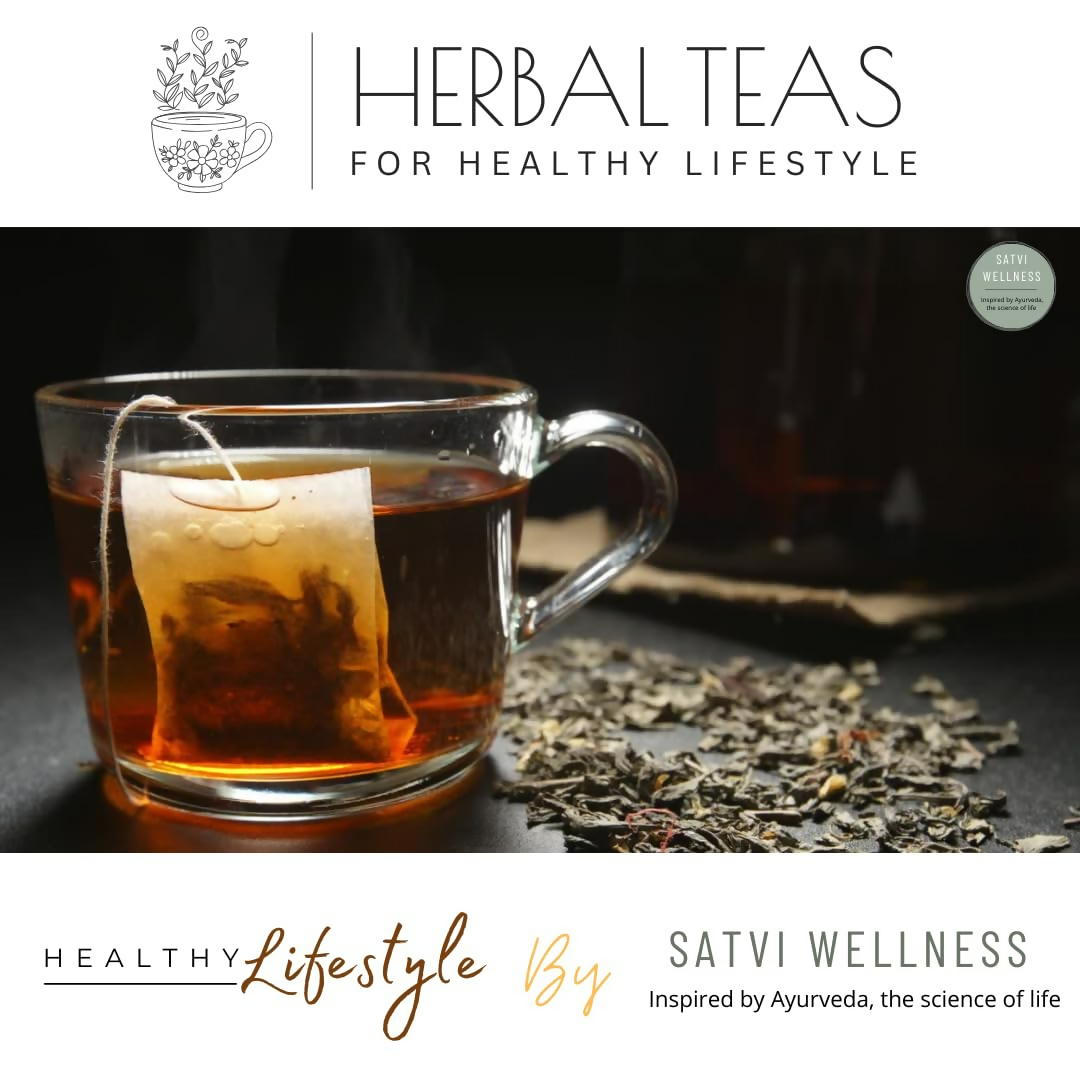 Satvi Wellness Blend Of Green Tea And Cardamon Tea Bags 