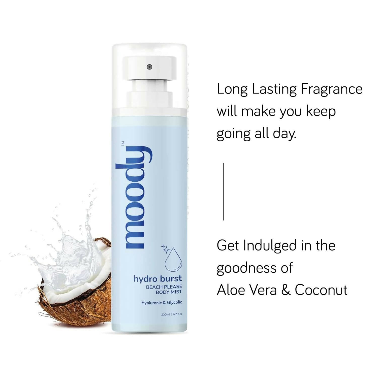 Moody Hydro Burst Beach Please Body Mist 
