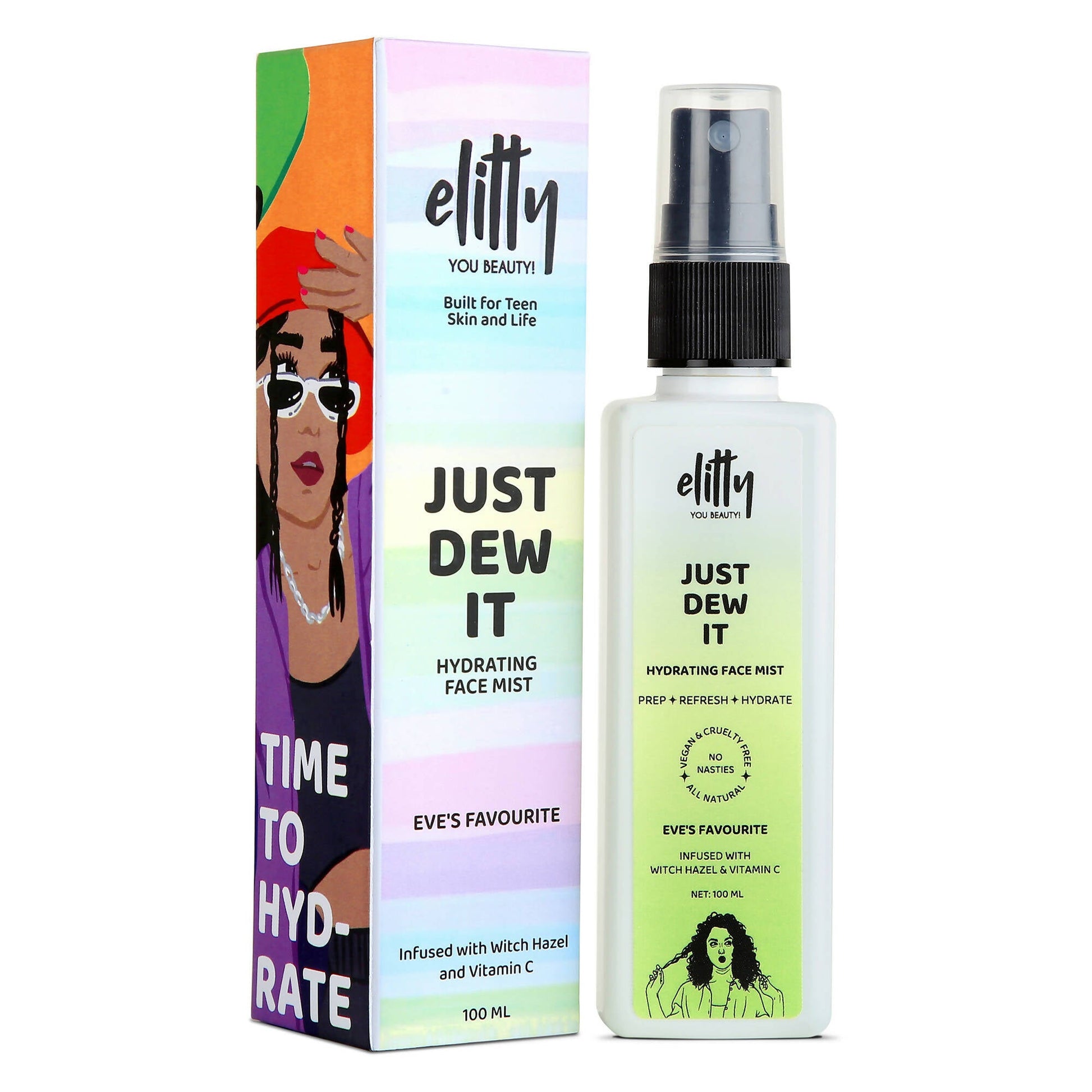 Elitty Just dew it - Hydrating Face Mist - Eve's Favourite