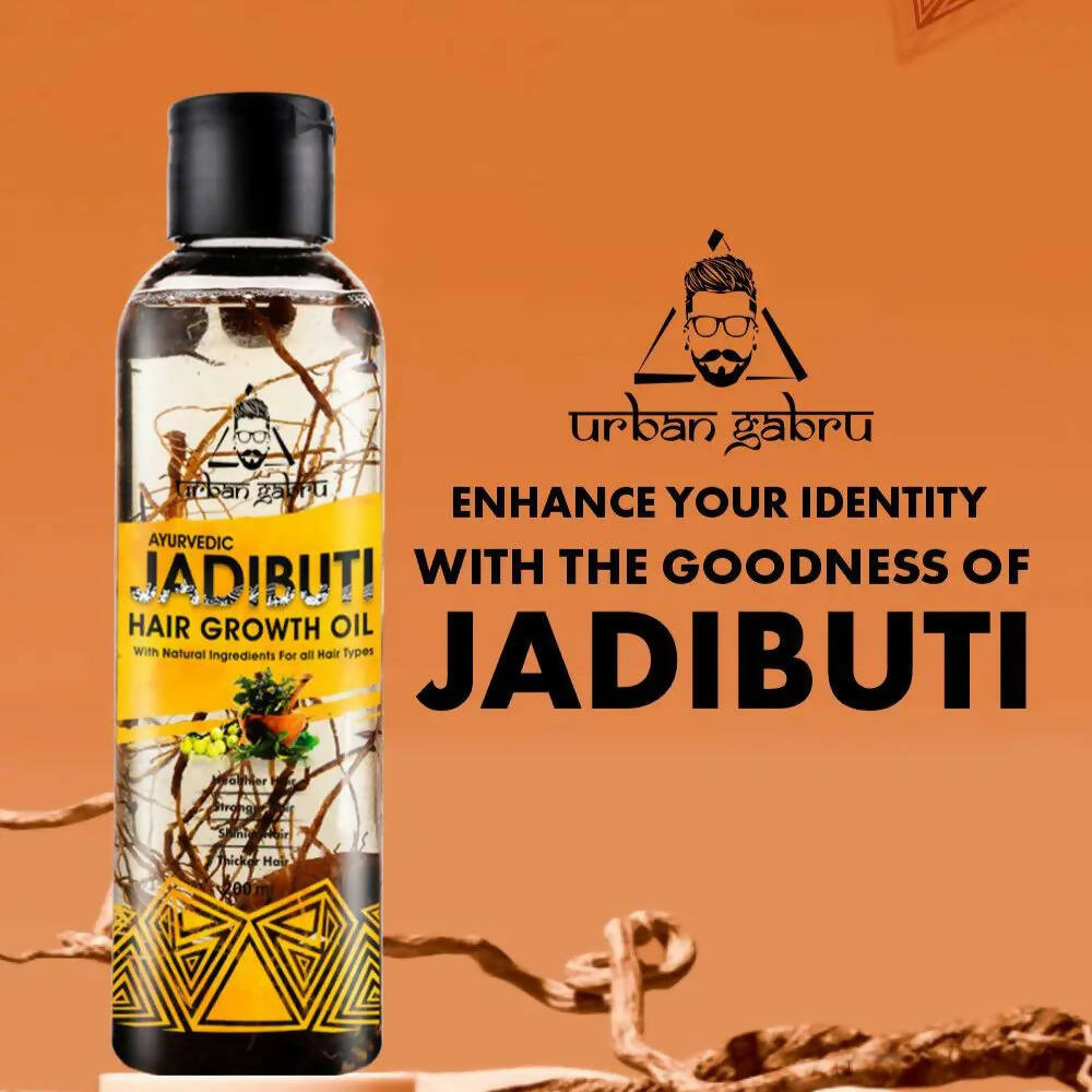 Urbangabru Ayurvedic Jadibuti Hair Growth Oil  Grab2Buy Urbangabru Grab2Buy