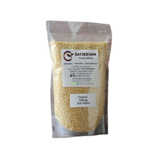Satjeevan Organic Moong Dal Yellow - Grab2buy