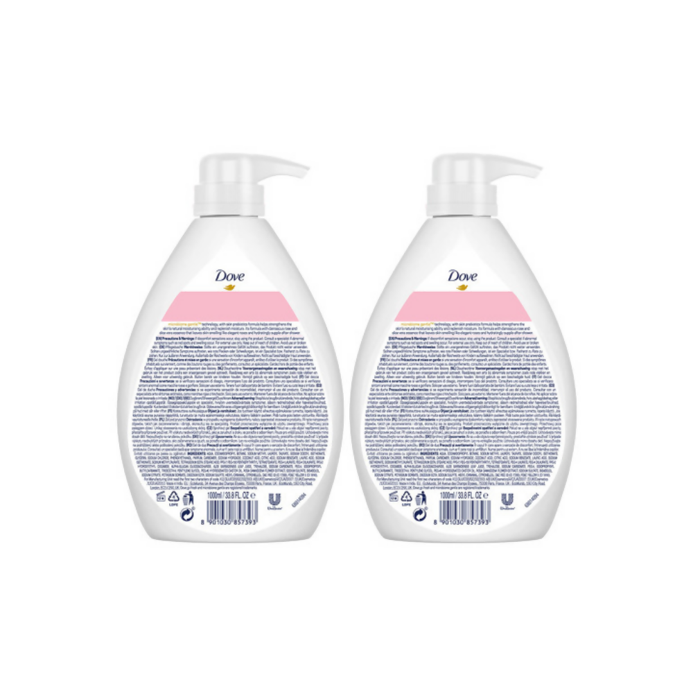Dove Body Wash- Soothing Rose & Aloe Vera Body 