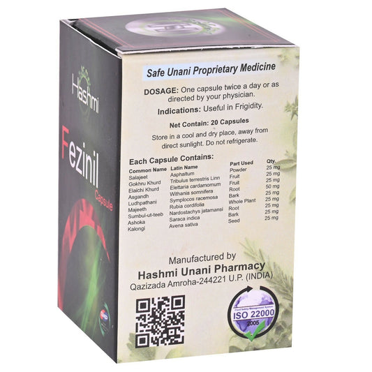 Hashmi Ayurvedic Fezinil Capsules For Women - Grab2buy