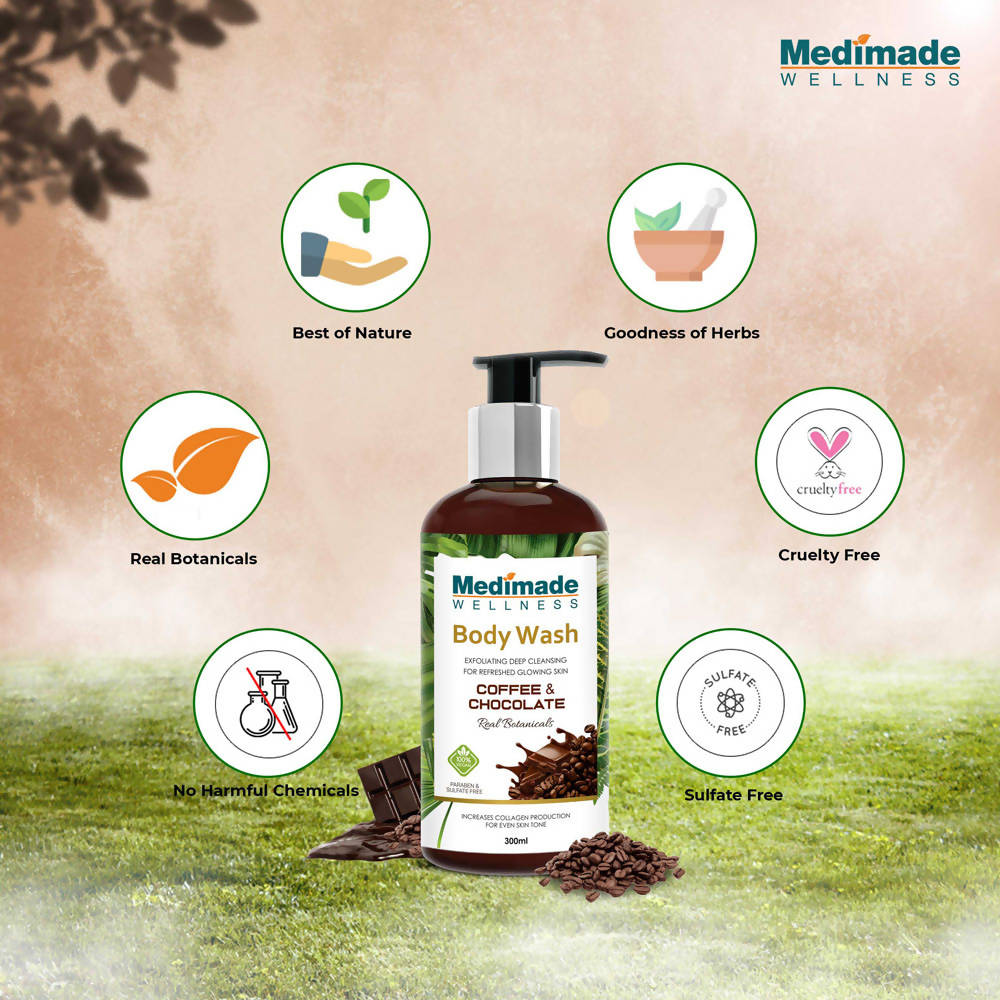 Medimade Wellness Coffee & Chocolate Body Wash