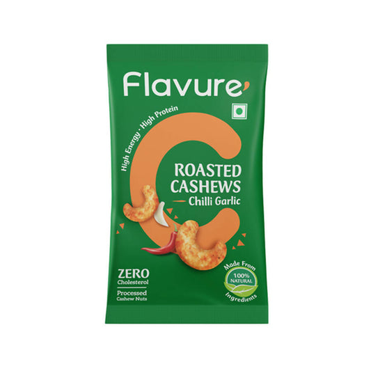Flavure Roasted Cashew - Chilli Garlic 