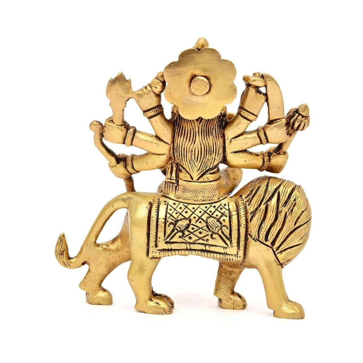 Aargkraf Brass Maa Durga Mata Rani Idol - Grab2buy