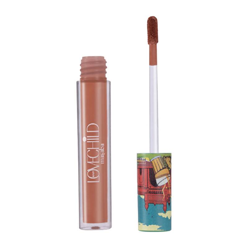 LoveChild By Masaba Gupta Mamma Mia Lush-Matte Lip Creme - Masala Chai 